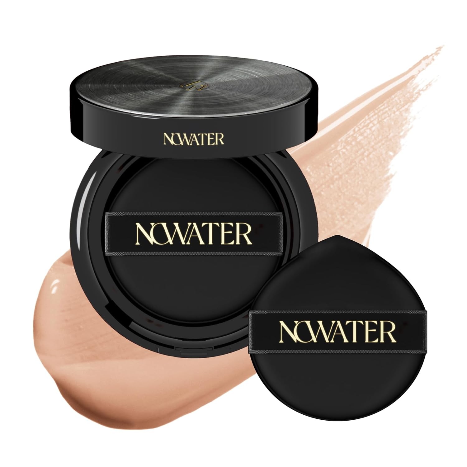 NOWATER Prestige Skinfit Glow Cover Cushion | Glow Cushion Foundation | Glass skin, Long-Lasting, Lightweight | Flawless Coverage | Korean Cushion Foundation (0.52 fl.oz) (Natural Beige, 0.52 fl.oz)
